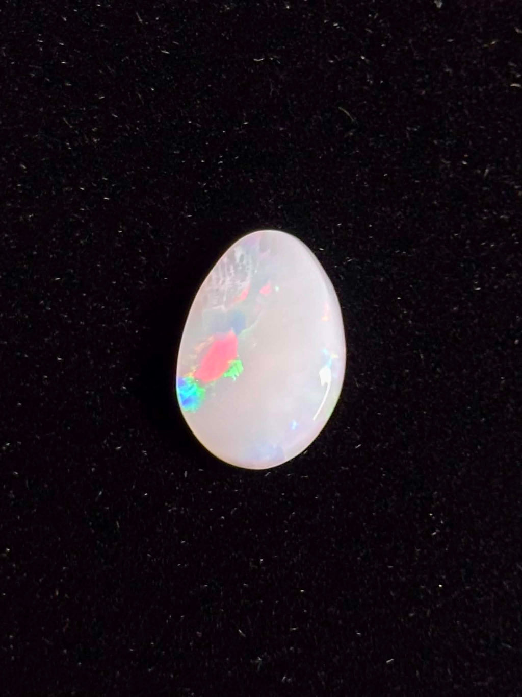 1.7ct Pear Coober Pedy Australian White Opal