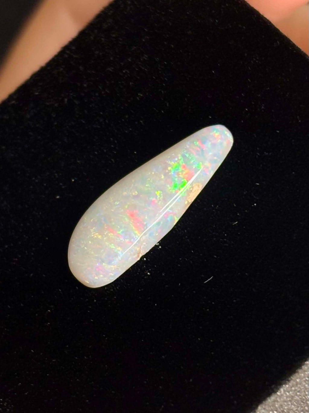 2.55ct Freeform Coober Pedy Australian White Opal