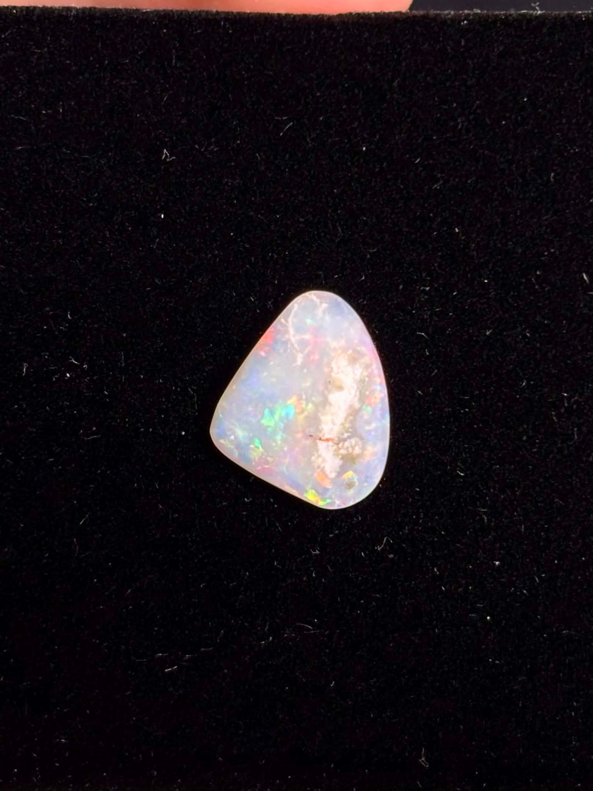 1.65ct Freeform Coober Pedy Australian White Opal
