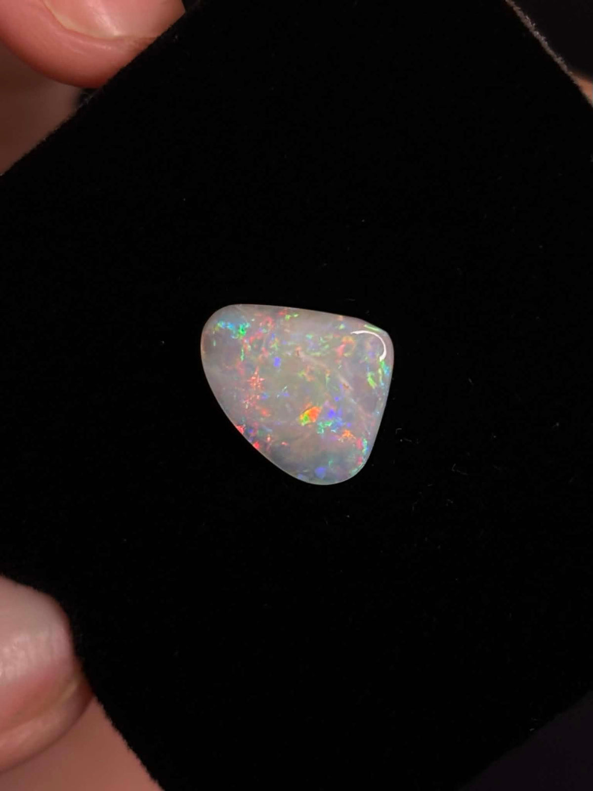 1.65ct Freeform Coober Pedy Australian White Opal