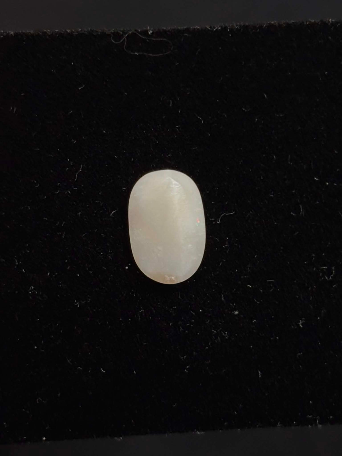 2.35ct Coober Pedy Australian White Opal, Oval Cut