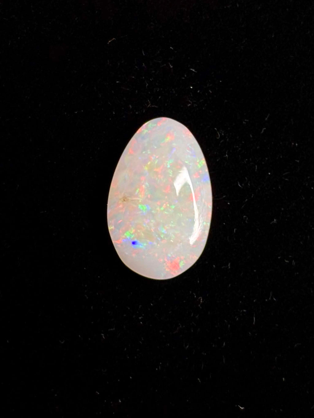 3.3ct Pear Coober Pedy Australian White Opal