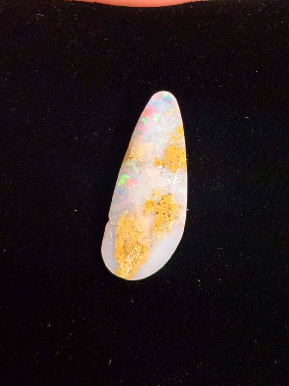 2.55ct Freeform Coober Pedy Australian White Opal