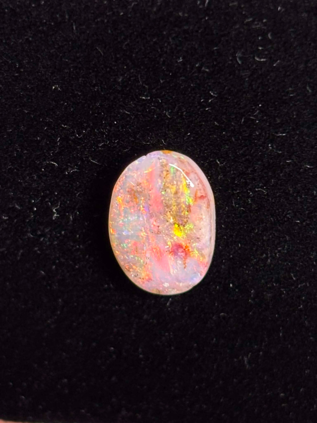 2.6ct Oval Coober Pedy Australian White Opal