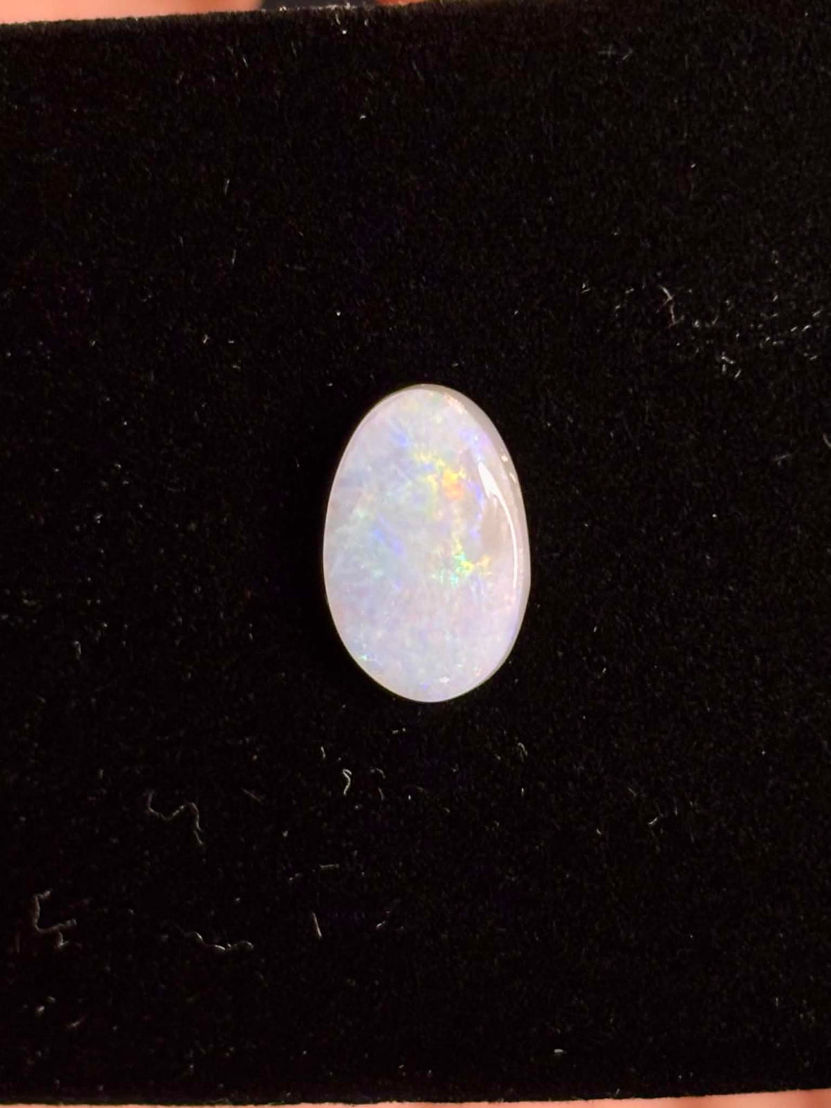 2.5ct Oval Coober Pedy Australian White Opal