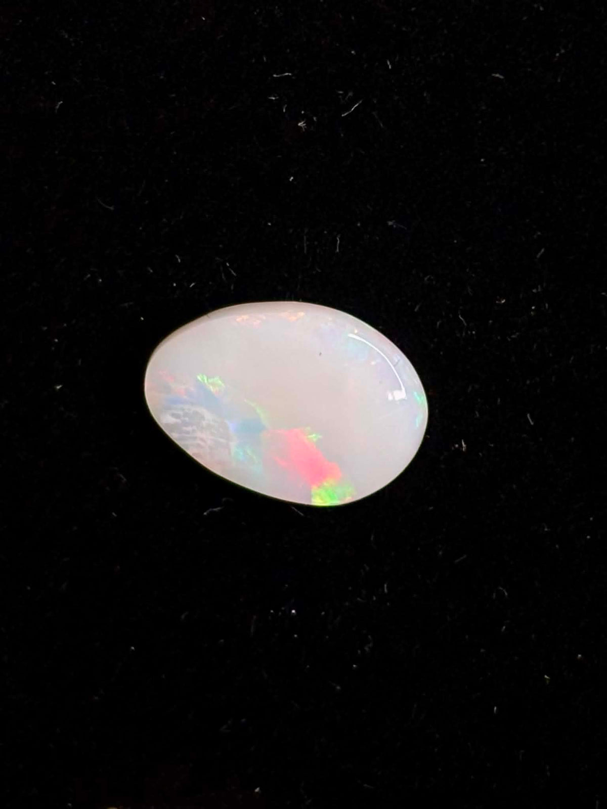 1.7ct Pear Coober Pedy Australian White Opal