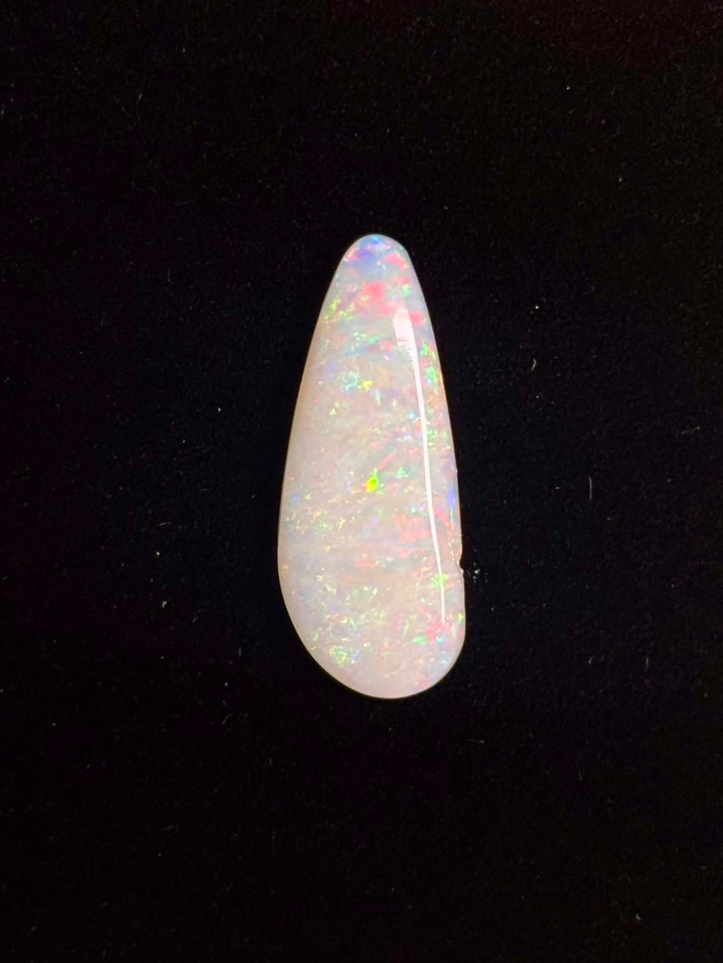 2.55ct Freeform Coober Pedy Australian White Opal