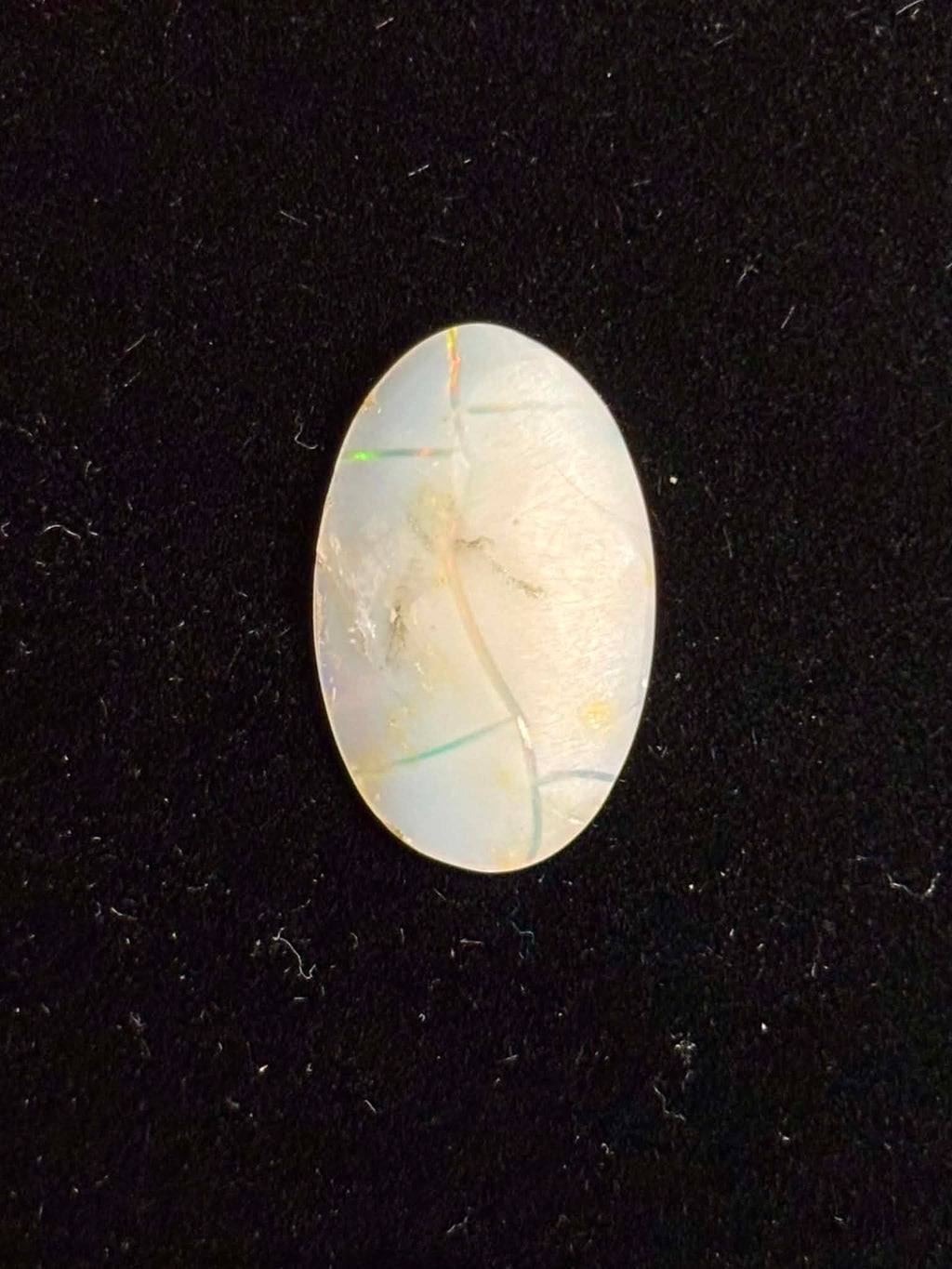 2.7ct Oval Coober Pedy Australian White Opal