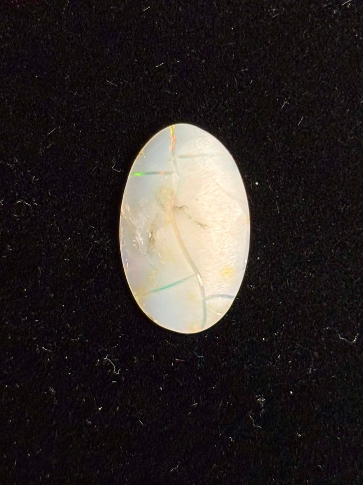 2.7ct Oval Coober Pedy Australian White Opal