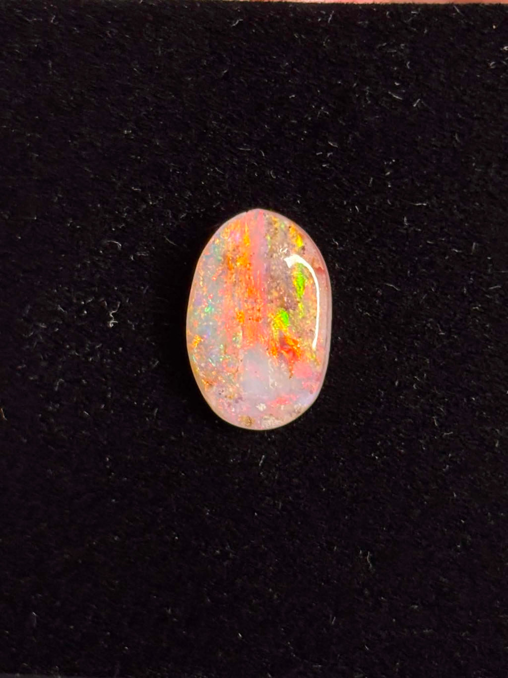 2.6ct Oval Coober Pedy Australian White Opal