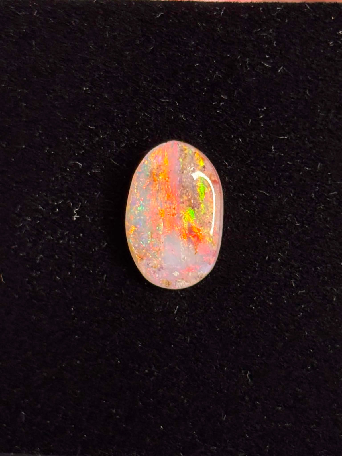 2.6ct Oval Coober Pedy Australian White Opal