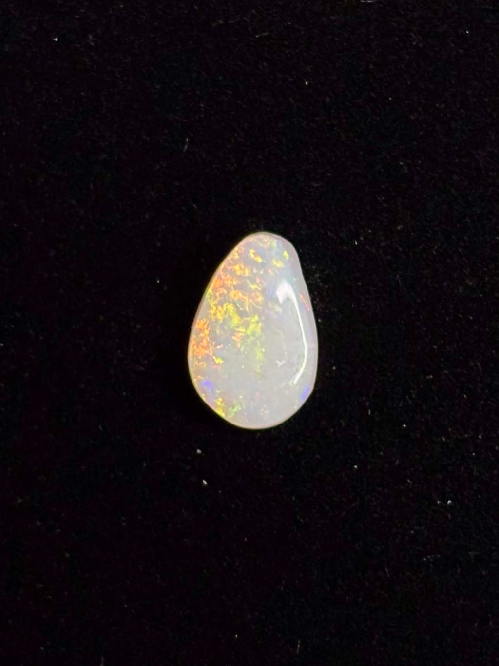 1.6ct Pear Coober Pedy Australian White Opal
