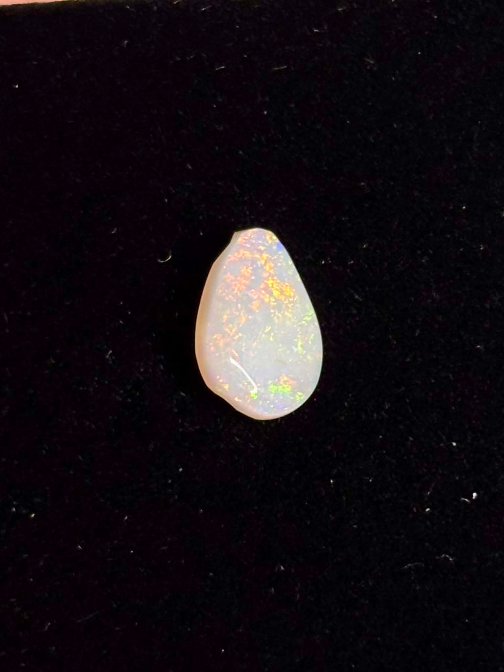 1.6ct Pear Coober Pedy Australian White Opal