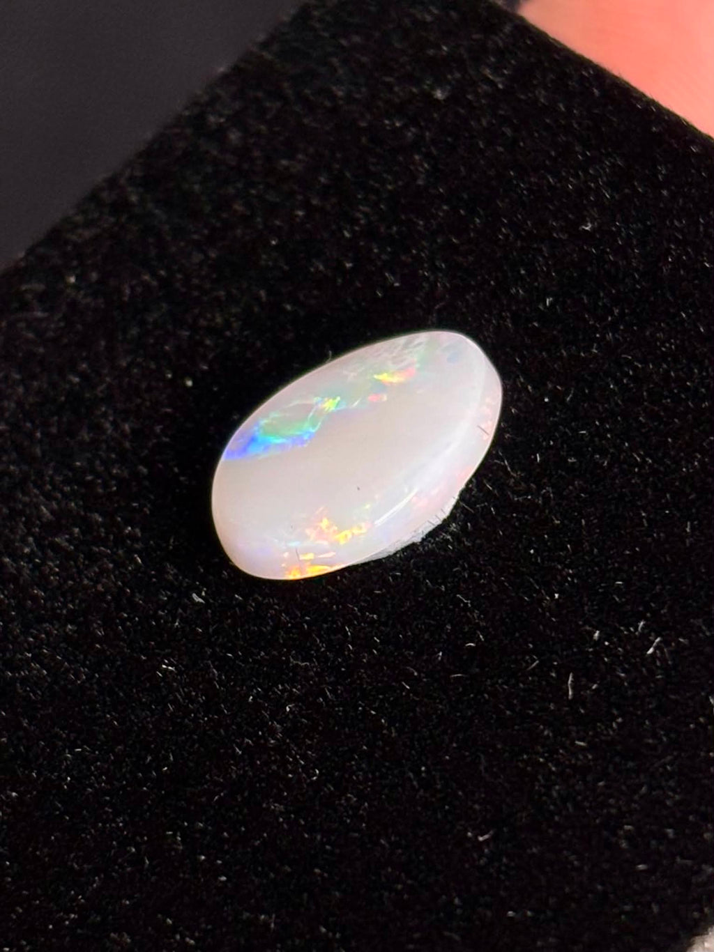 1.7ct Pear Coober Pedy Australian White Opal