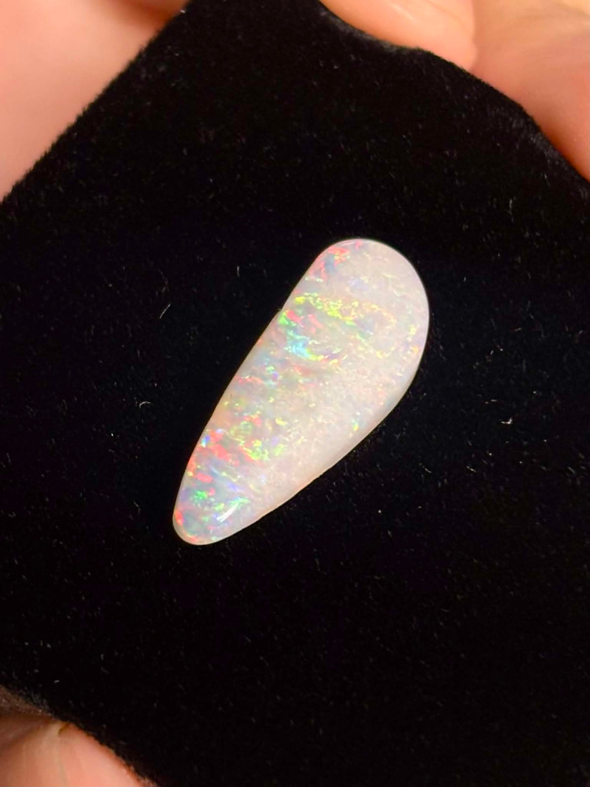 2.55ct Freeform Coober Pedy Australian White Opal