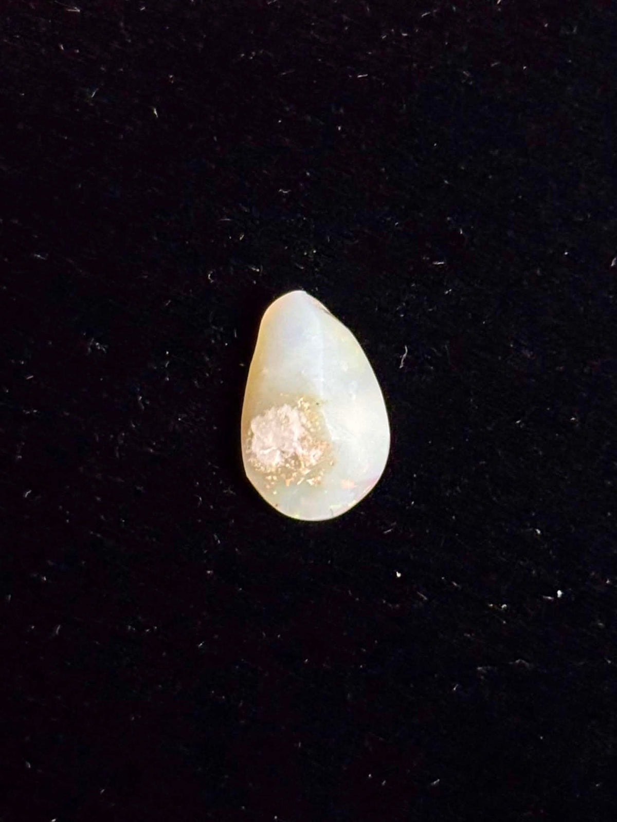 1.6ct Pear Coober Pedy Australian White Opal