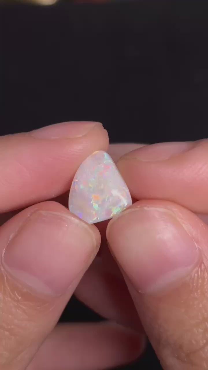 1.65ct Freeform Coober Pedy Australian White Opal